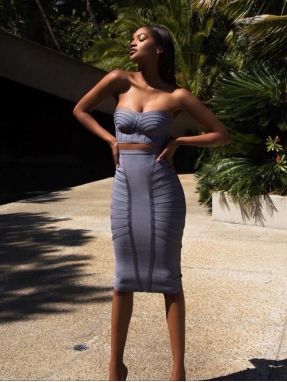 House Of Cb Strapless Bandage Set